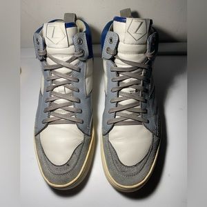 Z Zegna Men's Higt top Senearkers made in italy